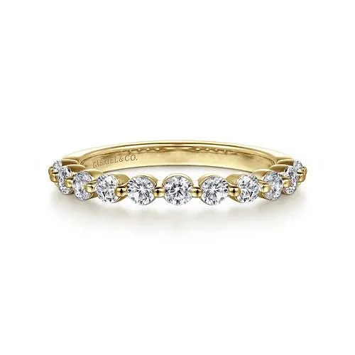 14K Y Gold .80ctw G/SI2 Diamond Band