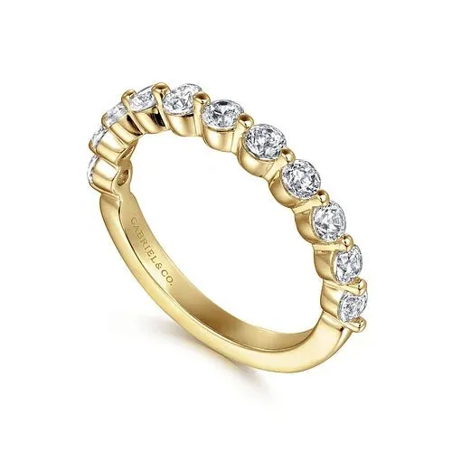 14K Y Gold .80ctw G/SI2 Diamond Band