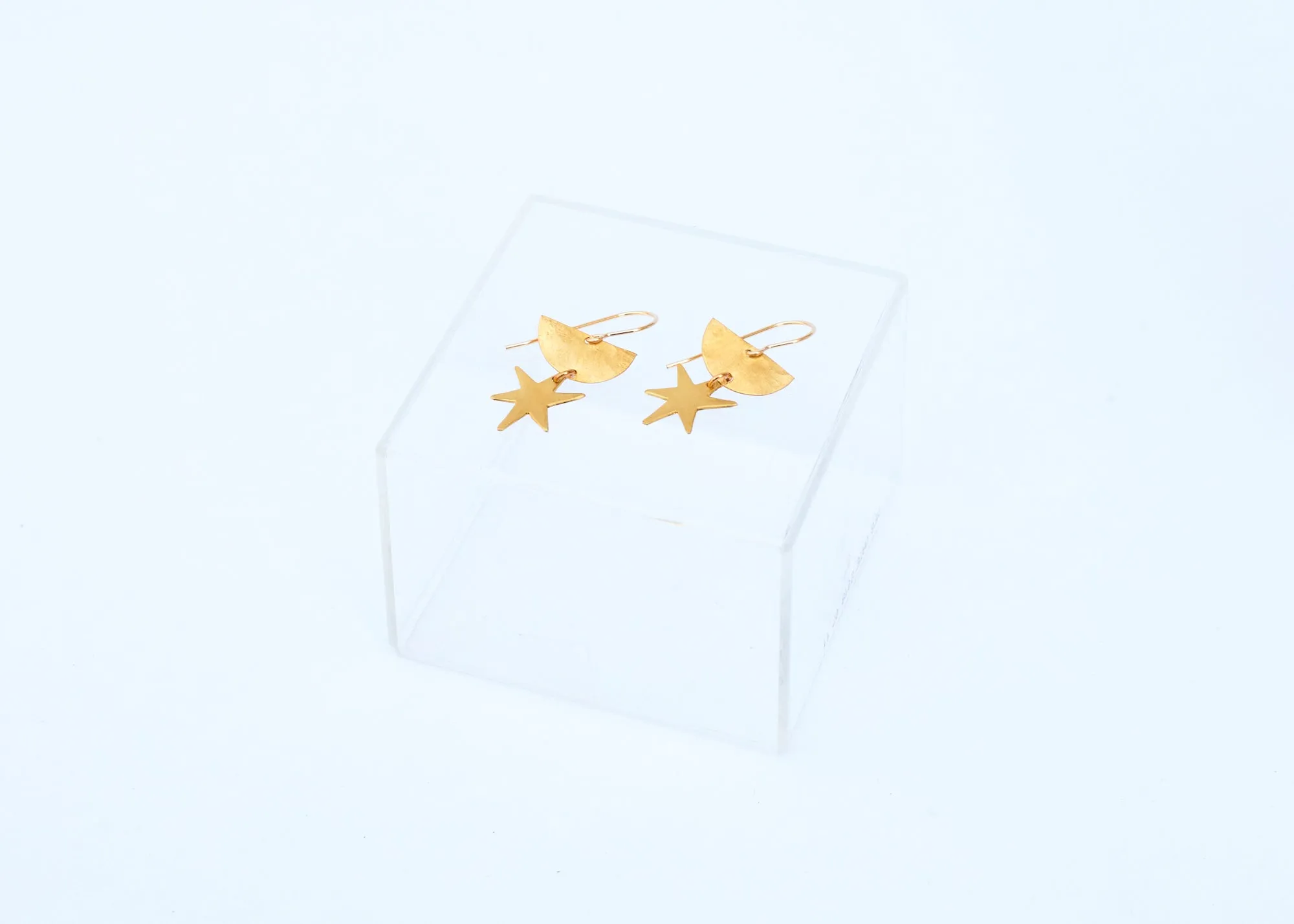 Alchemilla: Star Drop Earrings