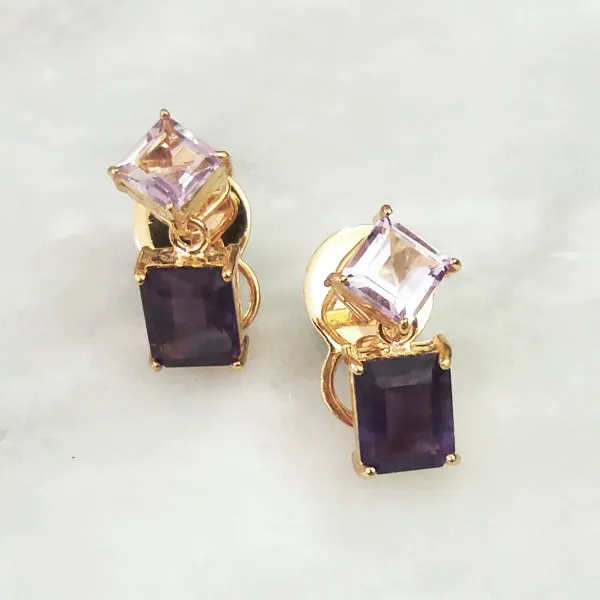 Amethyst Separates Earrings