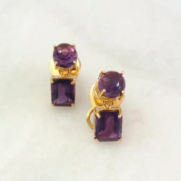 Amethyst Separates Earrings