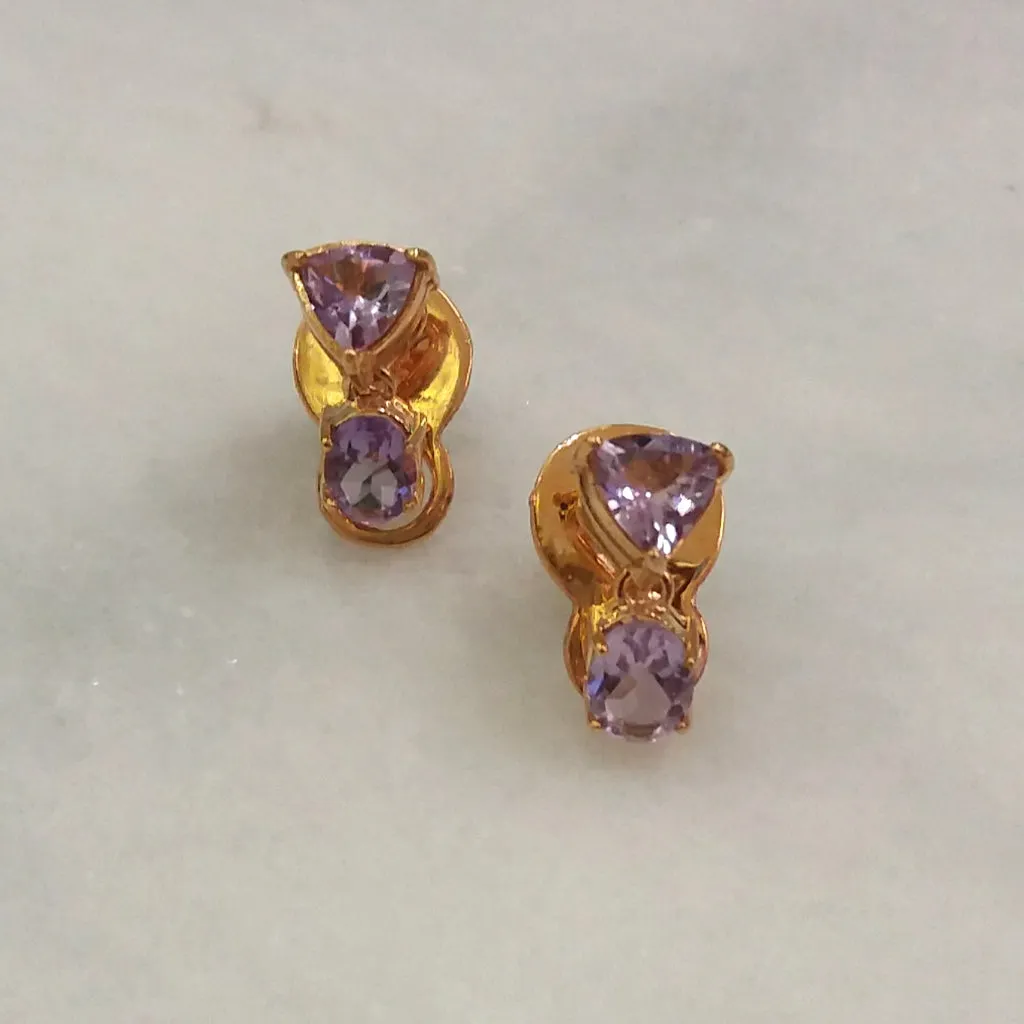 Amethyst Separates Earrings