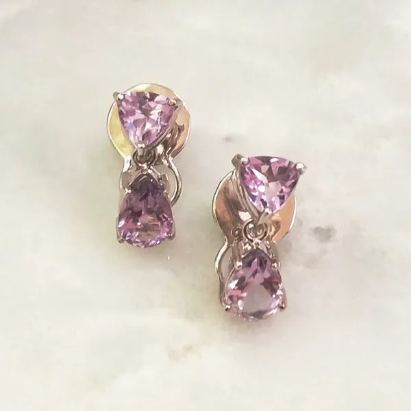 Amethyst Separates Earrings