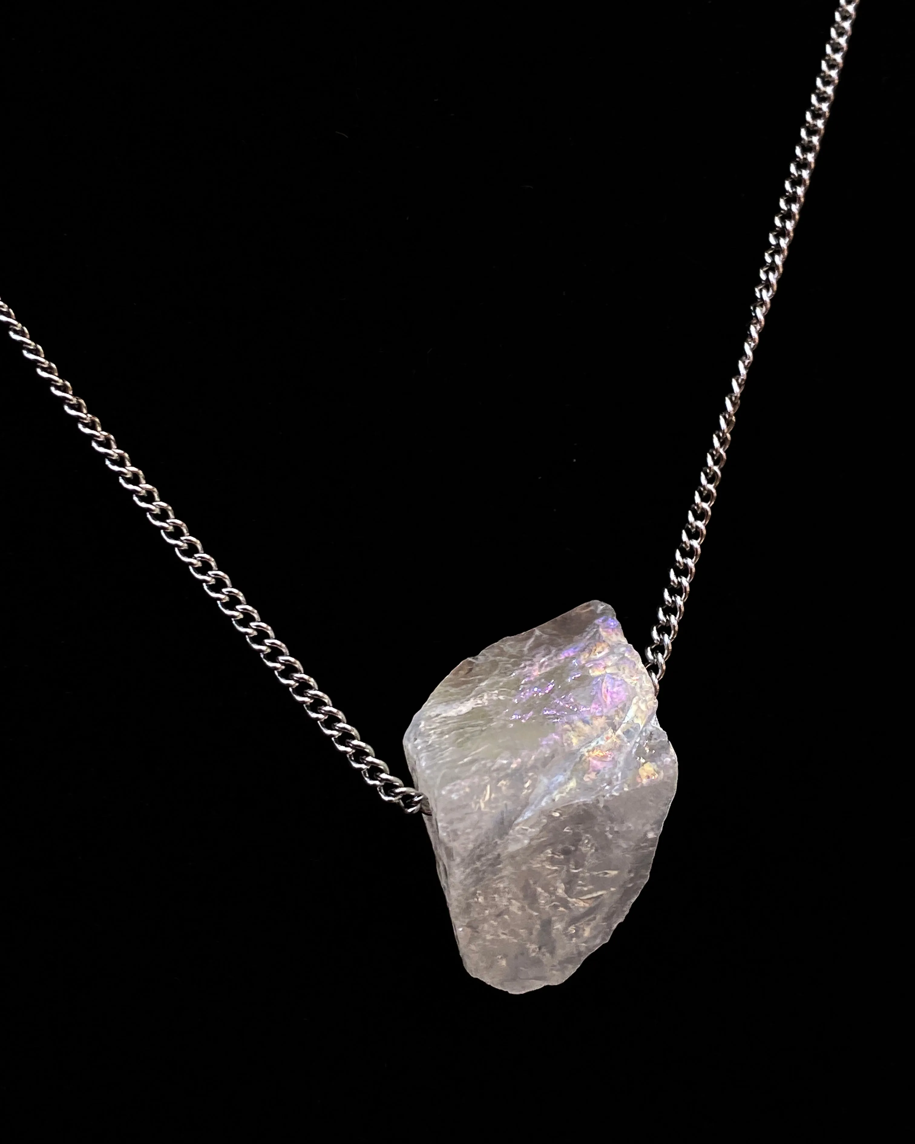 Aura Quartz Necklace