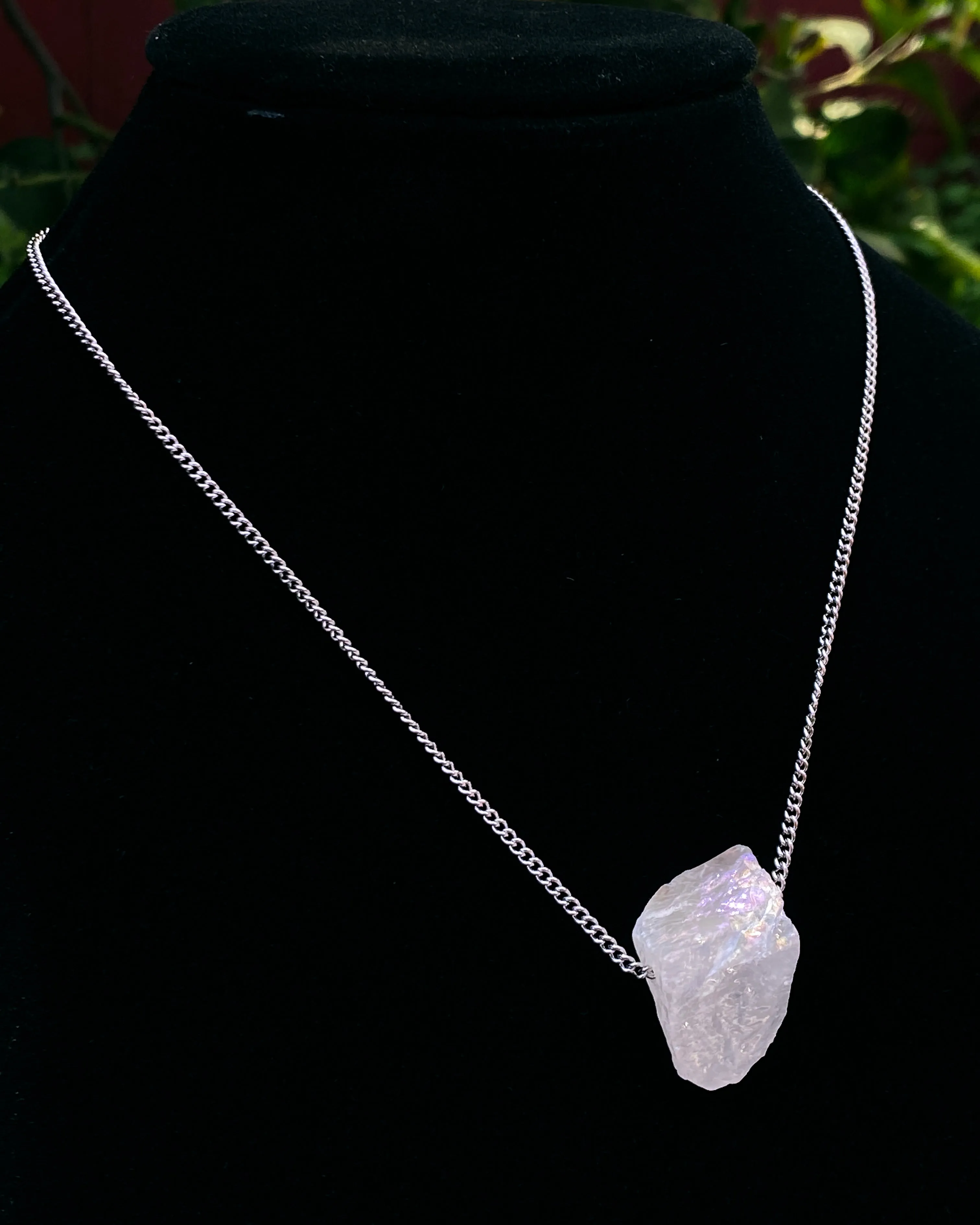 Aura Quartz Necklace