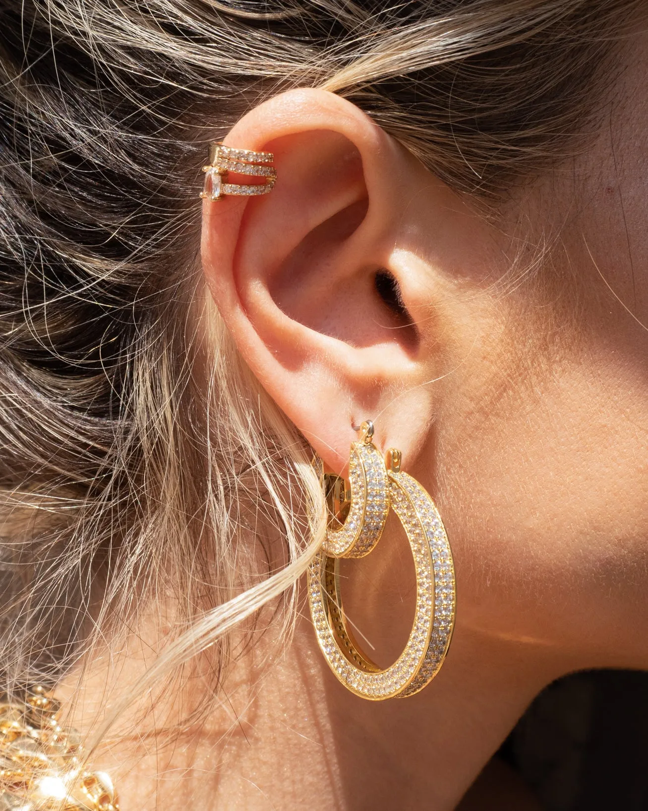 Ballier Ear Cuff- Gold