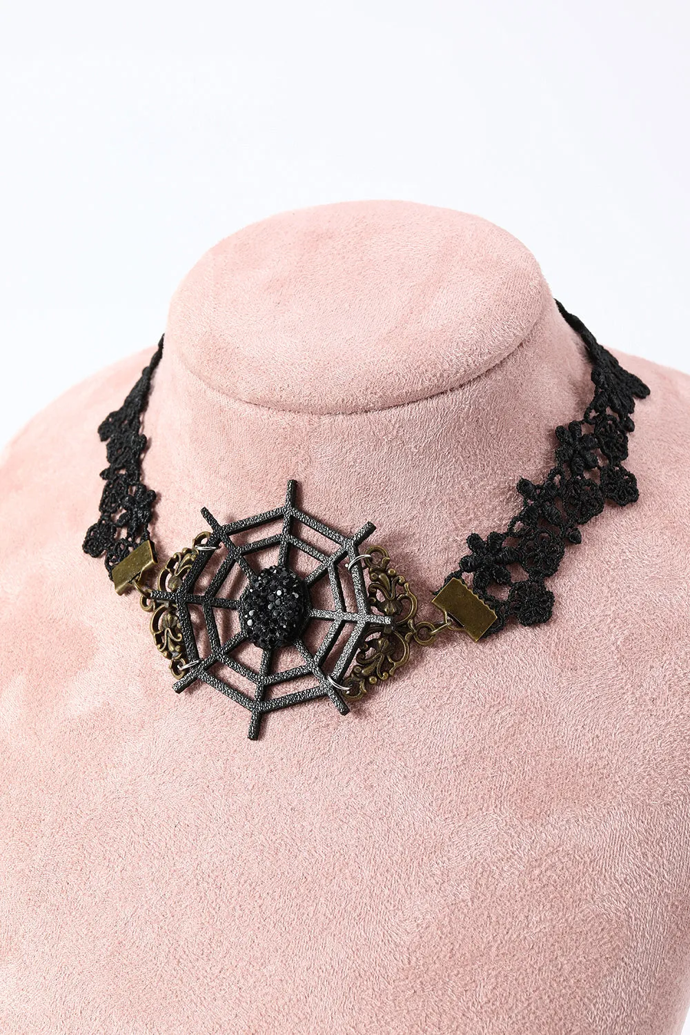 Black Lace Halloween Choker