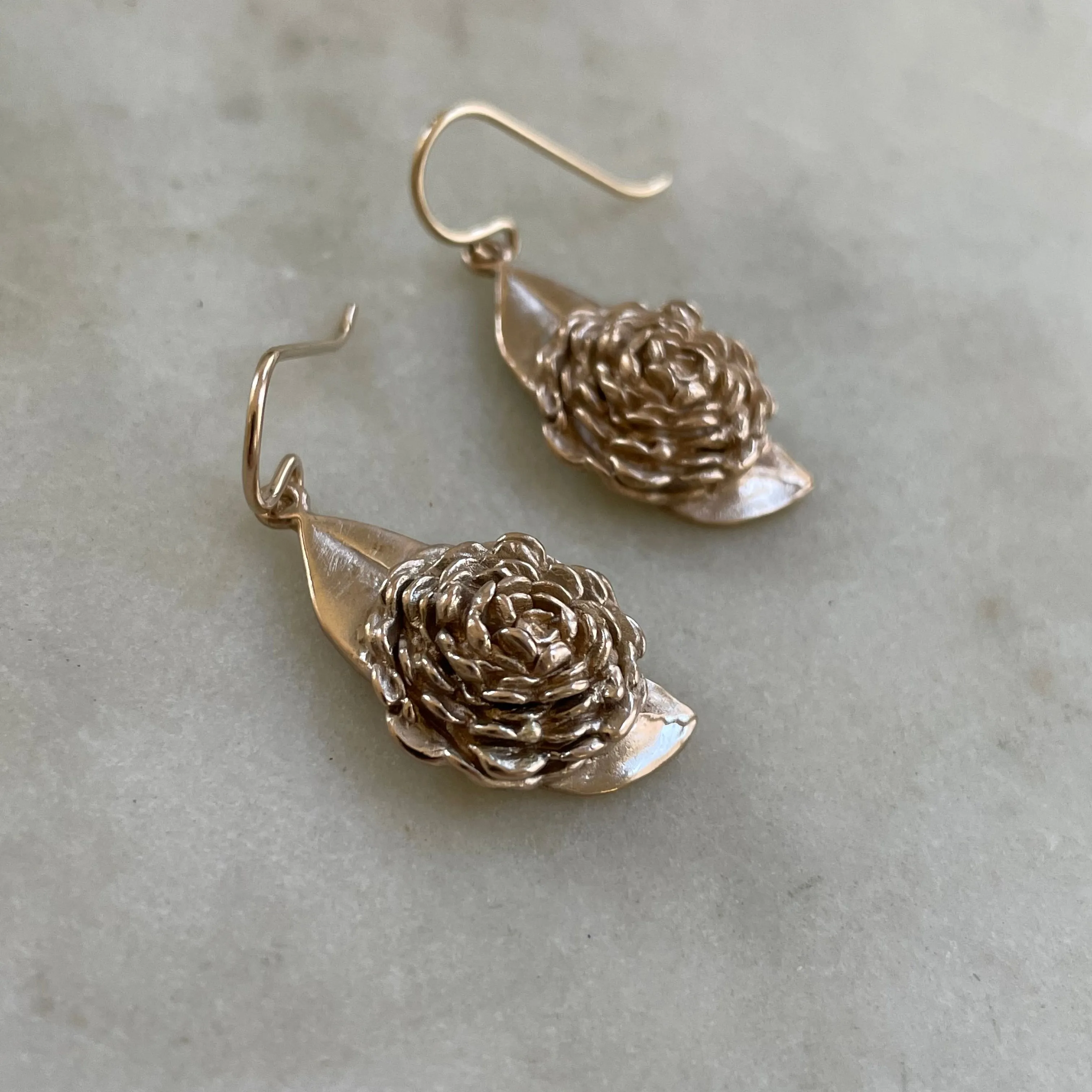 CAMELLIA EARRINGS