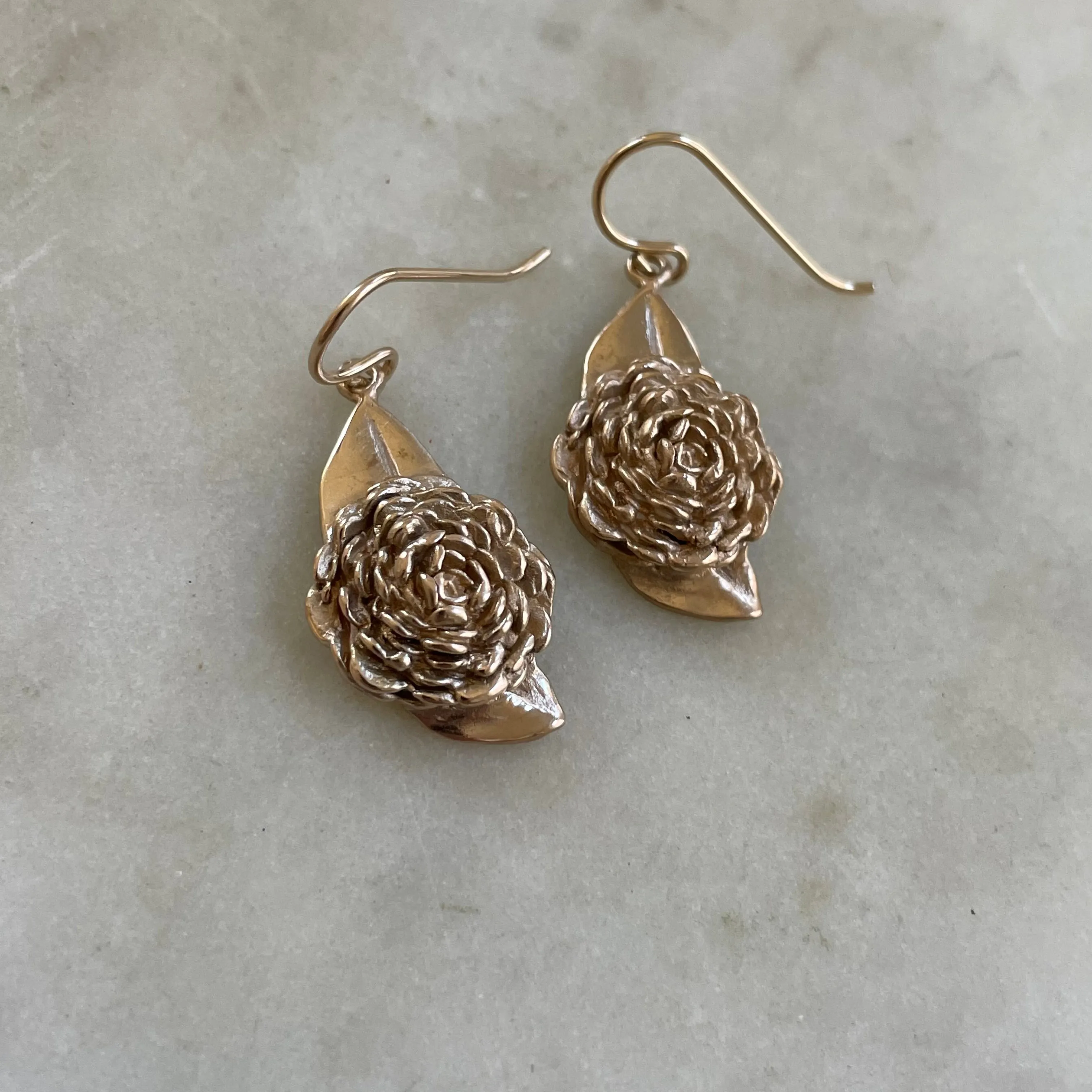 CAMELLIA EARRINGS