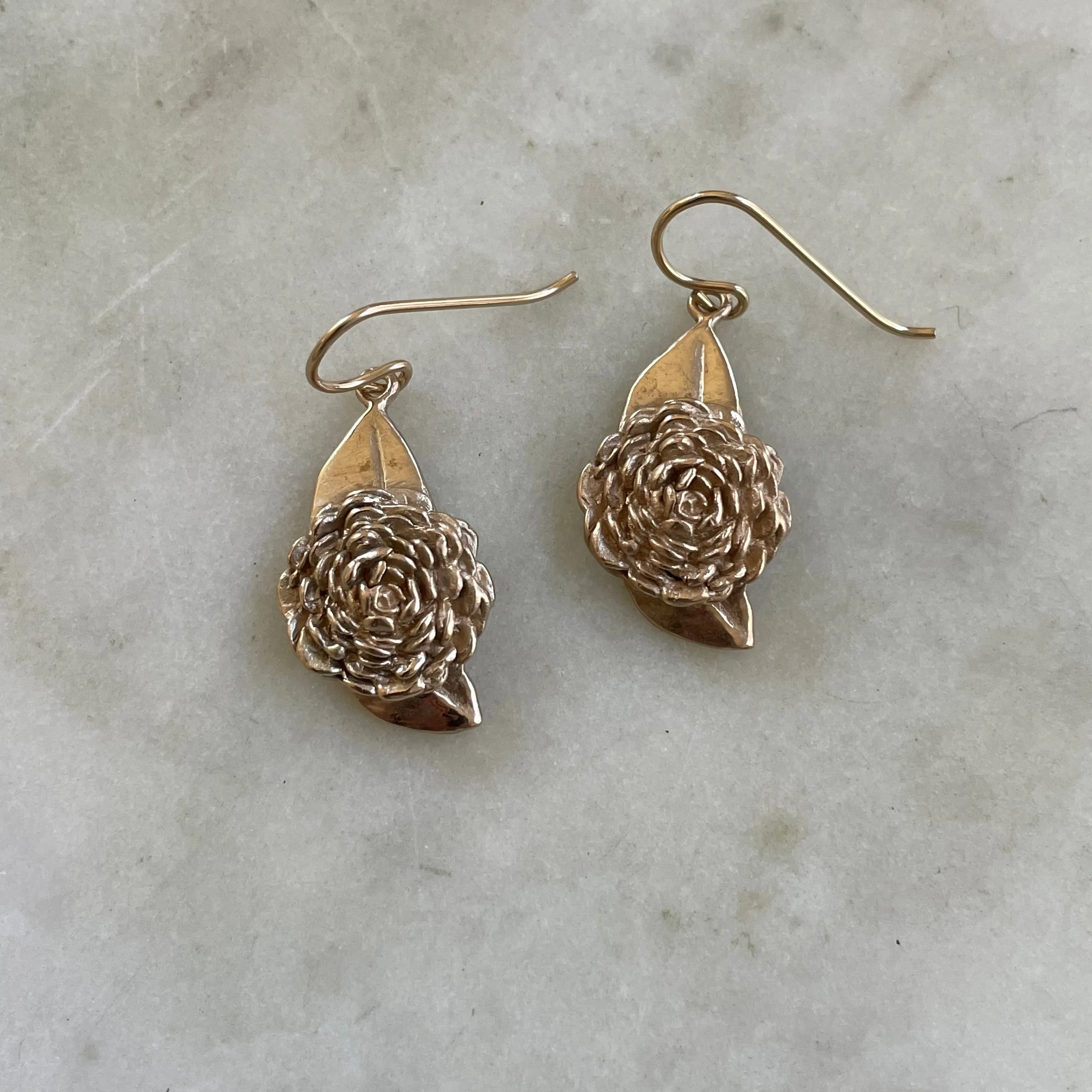 CAMELLIA EARRINGS