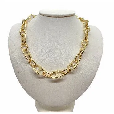 Chunky Chain Link  Statement Necklace