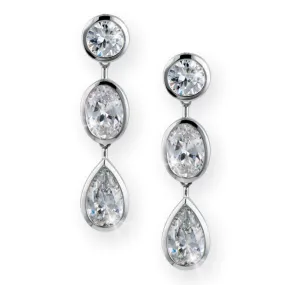 Contemporary Drop Earrings