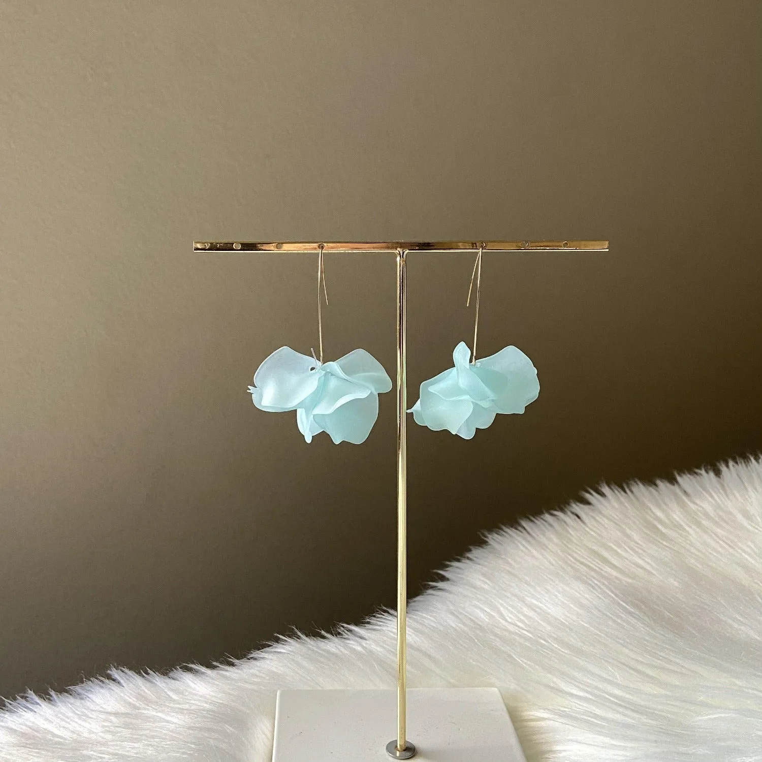 Cyclamen Petal Drop Earrings - 17 COLORS LAST CHANCE!