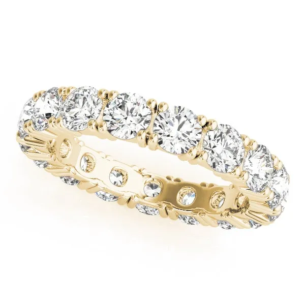 DIVINE 2.5 Carat Diamond Eternity Band in 14K/ 18K/ Platinum GIA Graded 15 pointer G Color SI1 Clarity By Mike Nekta SIZE 6