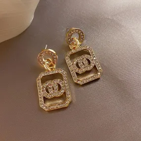 Drop Earrings Gold & Silver For Women