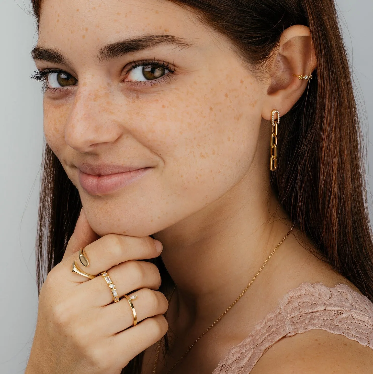 Ear Cuff Melina oro