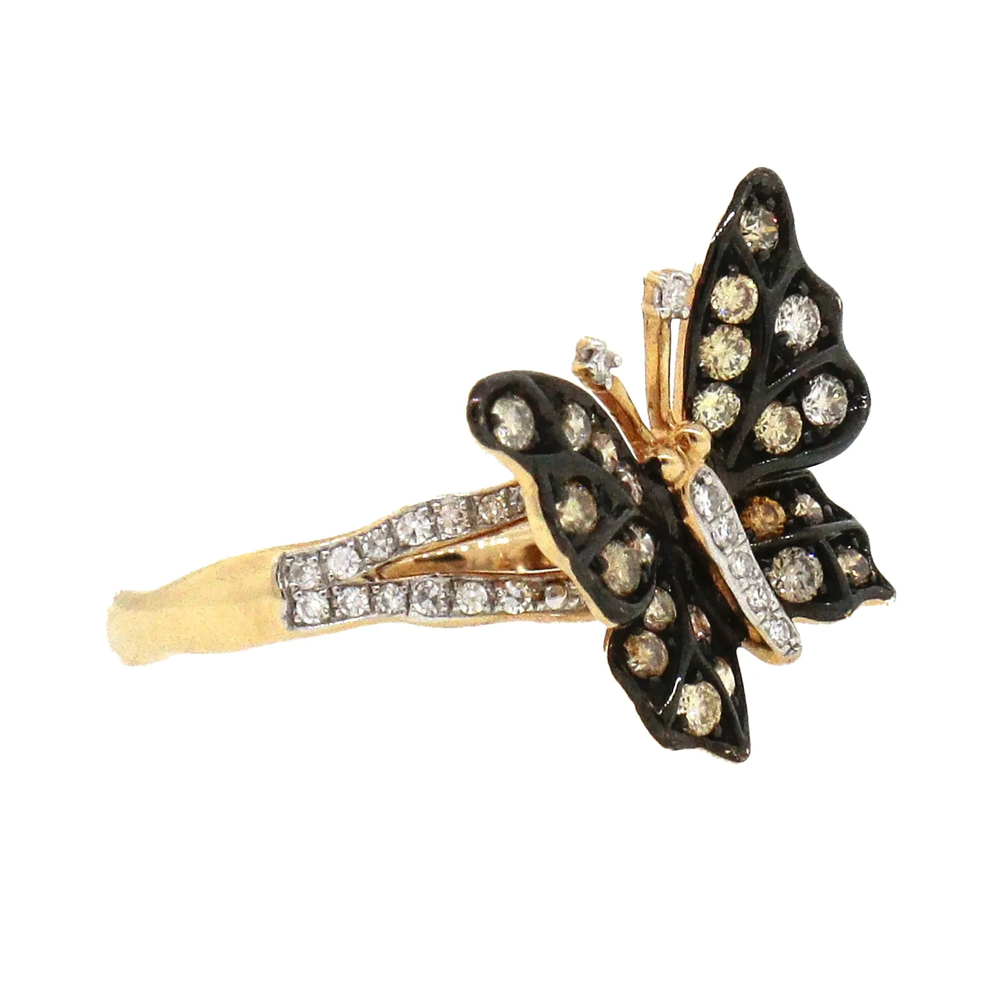 Effy Nature Butterfly Diamond Ring