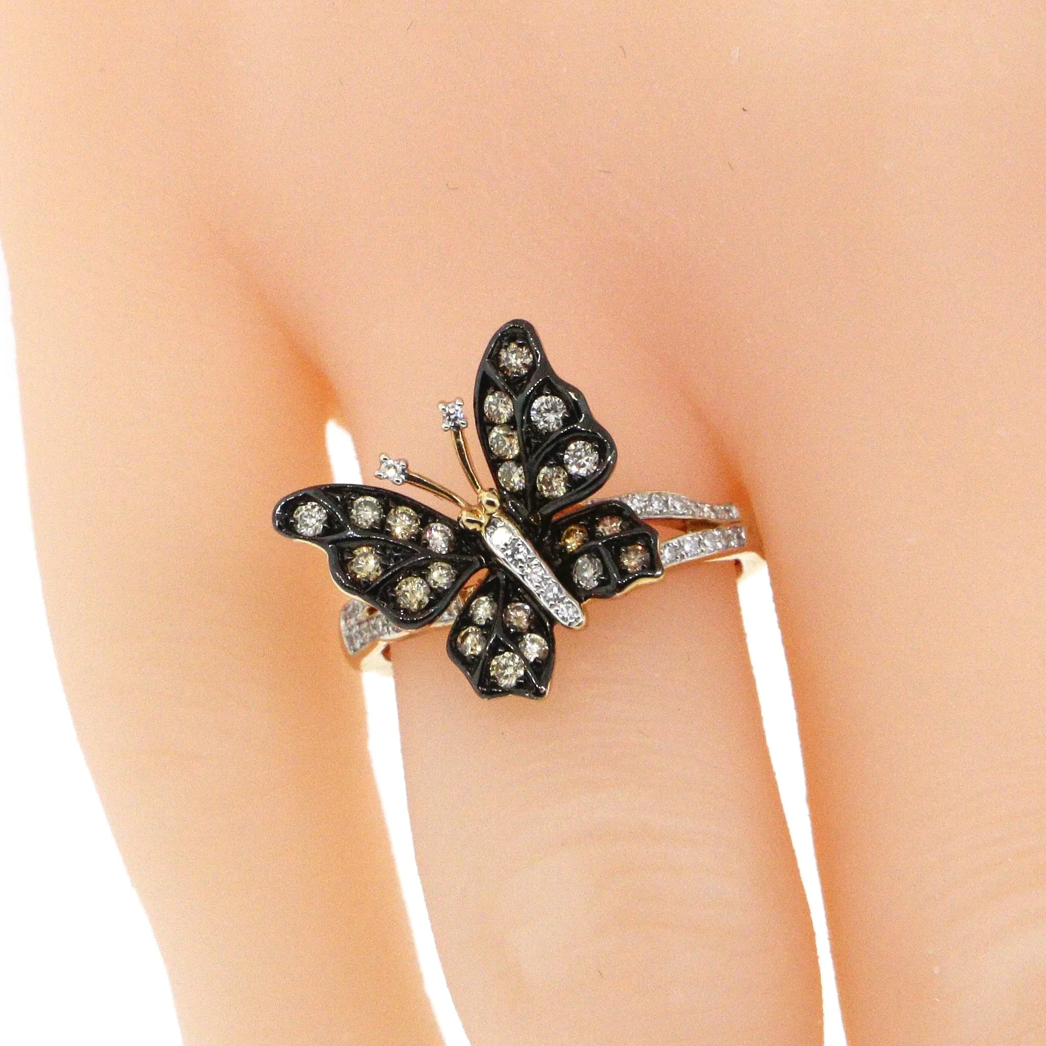 Effy Nature Butterfly Diamond Ring