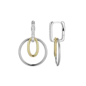 Elle Circadia Circle Drop Earrings