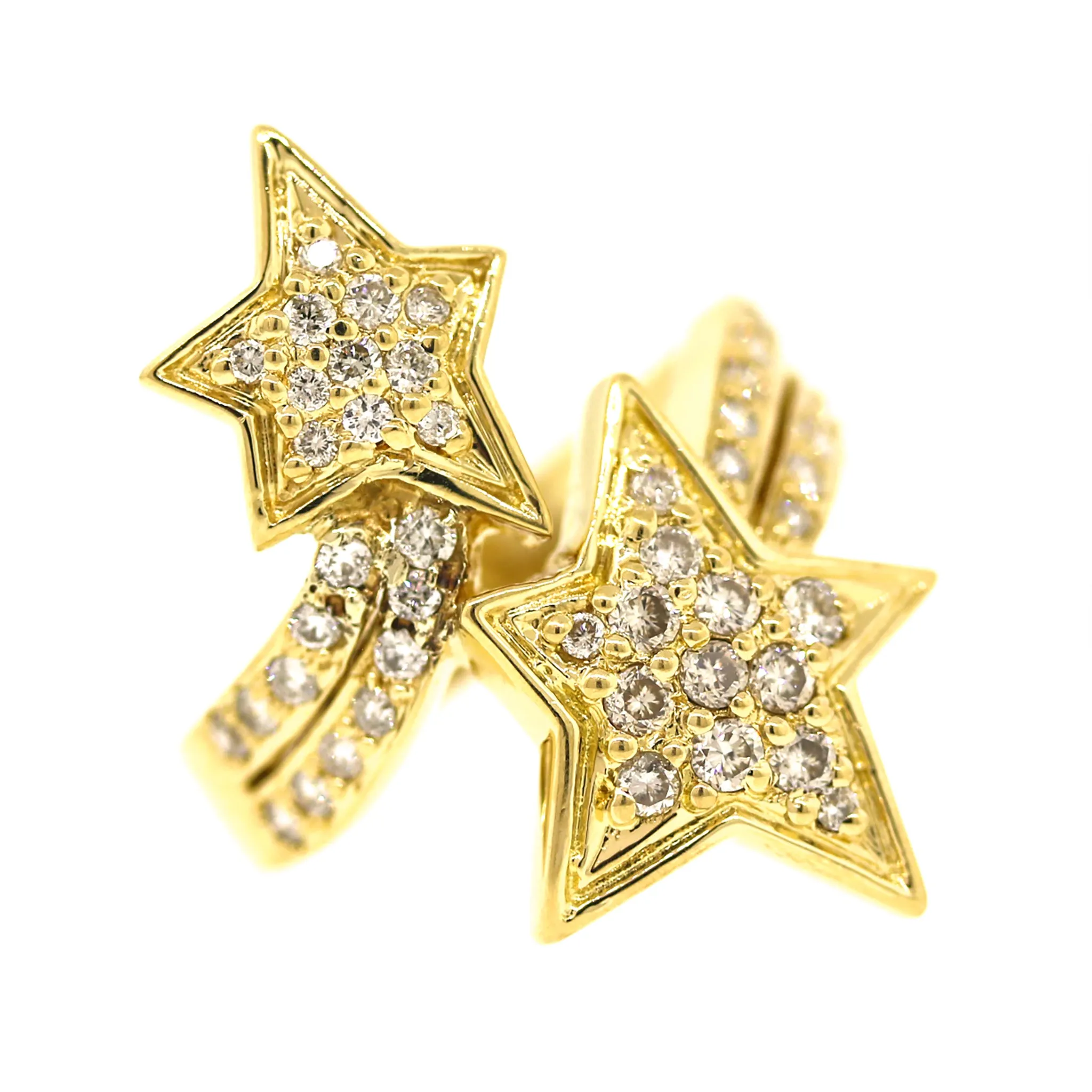 Fortunoff Shooting Star Diamond Ring in 18k Gold