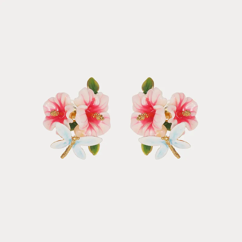 Hibiscus Earrings