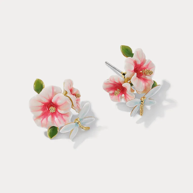 Hibiscus Earrings