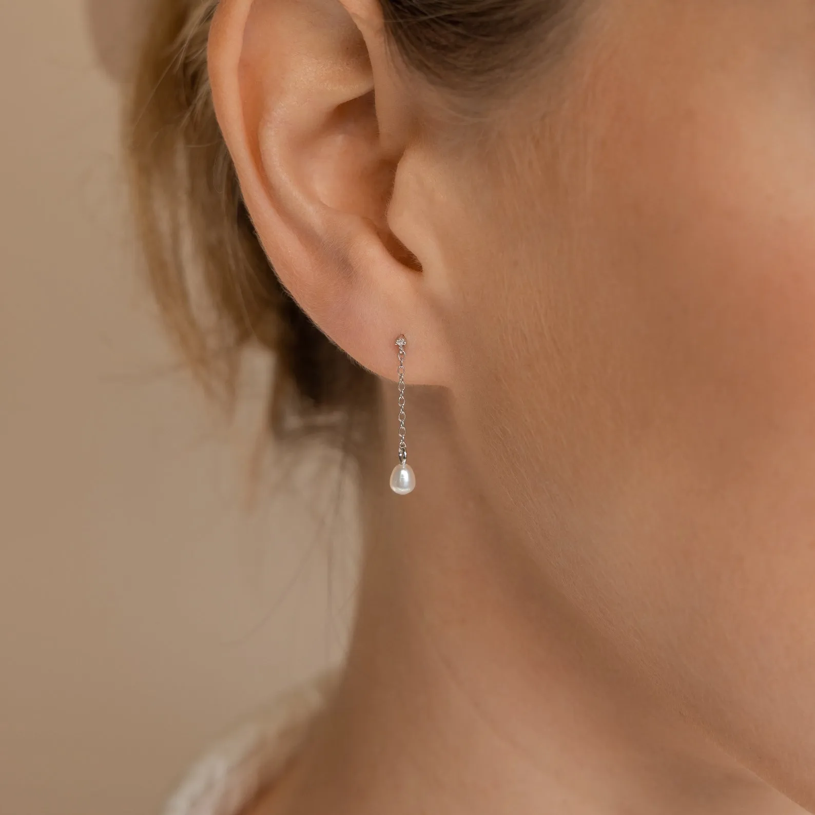 Isha Pearl Drop Earrings