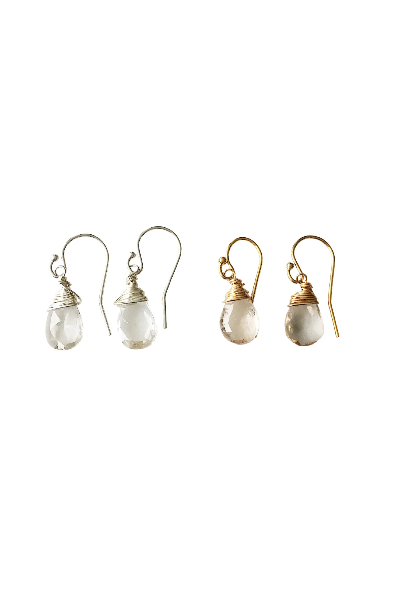 Jill Short Drop Earrings in Imperial Topaz