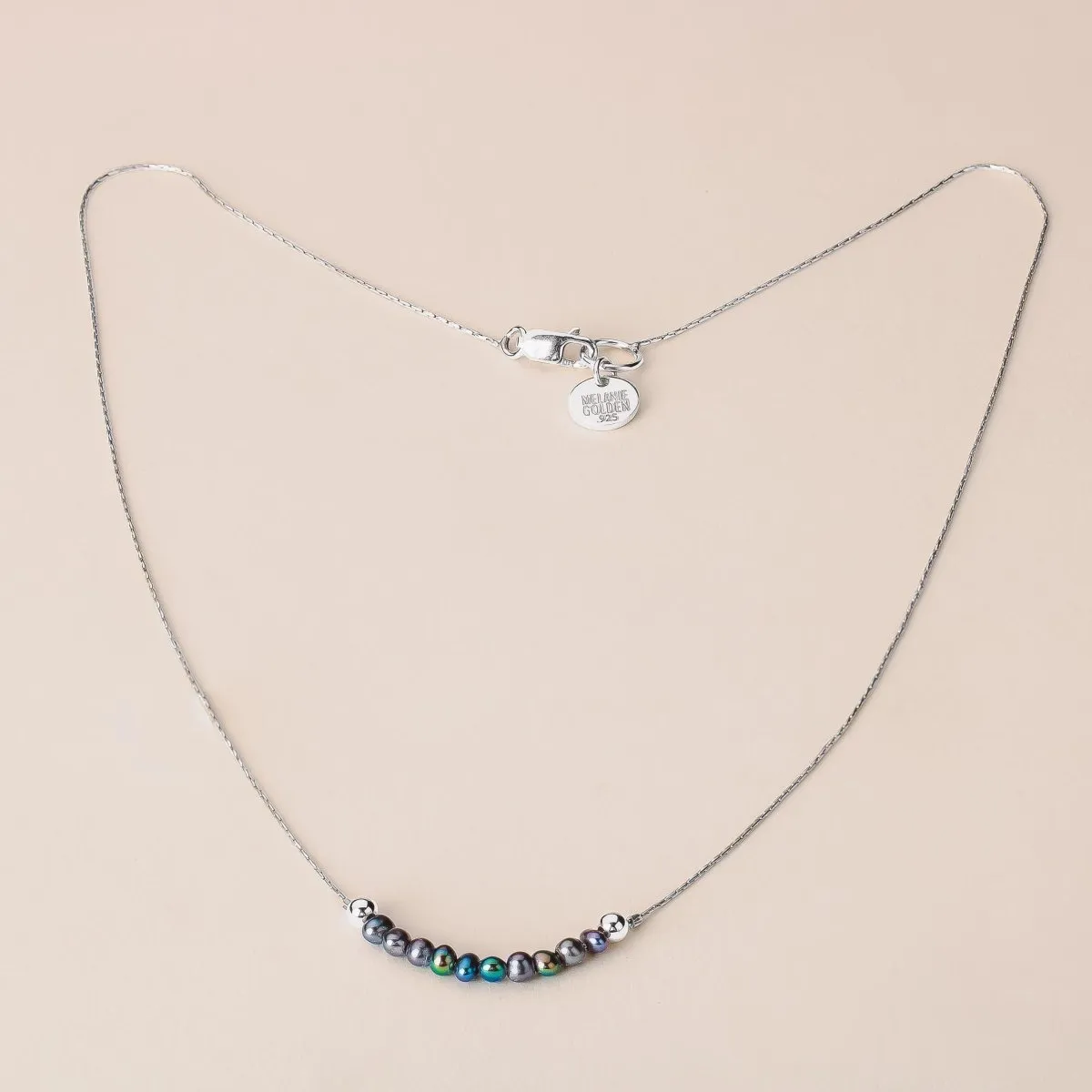 Jovie Black Pearl Necklace