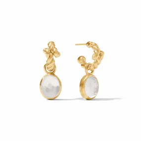 Julie Vos Nassau Hoop & Charm Earring