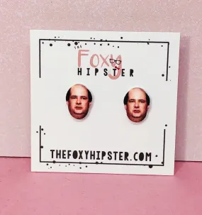 Kevin Malone Stud Earrings