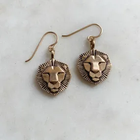 LION EARRINGS