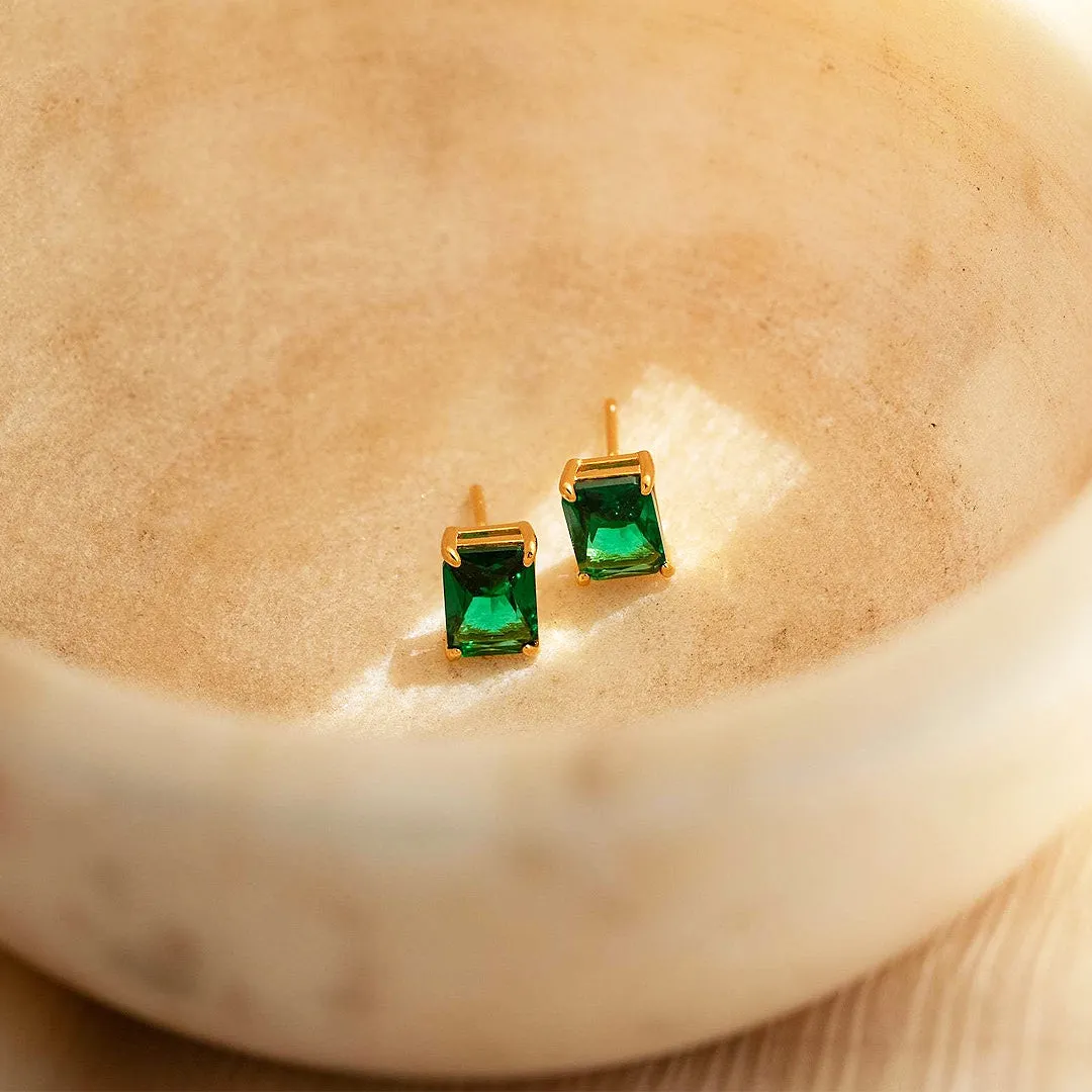 Luxe3573 - Birthstone Ear Studs