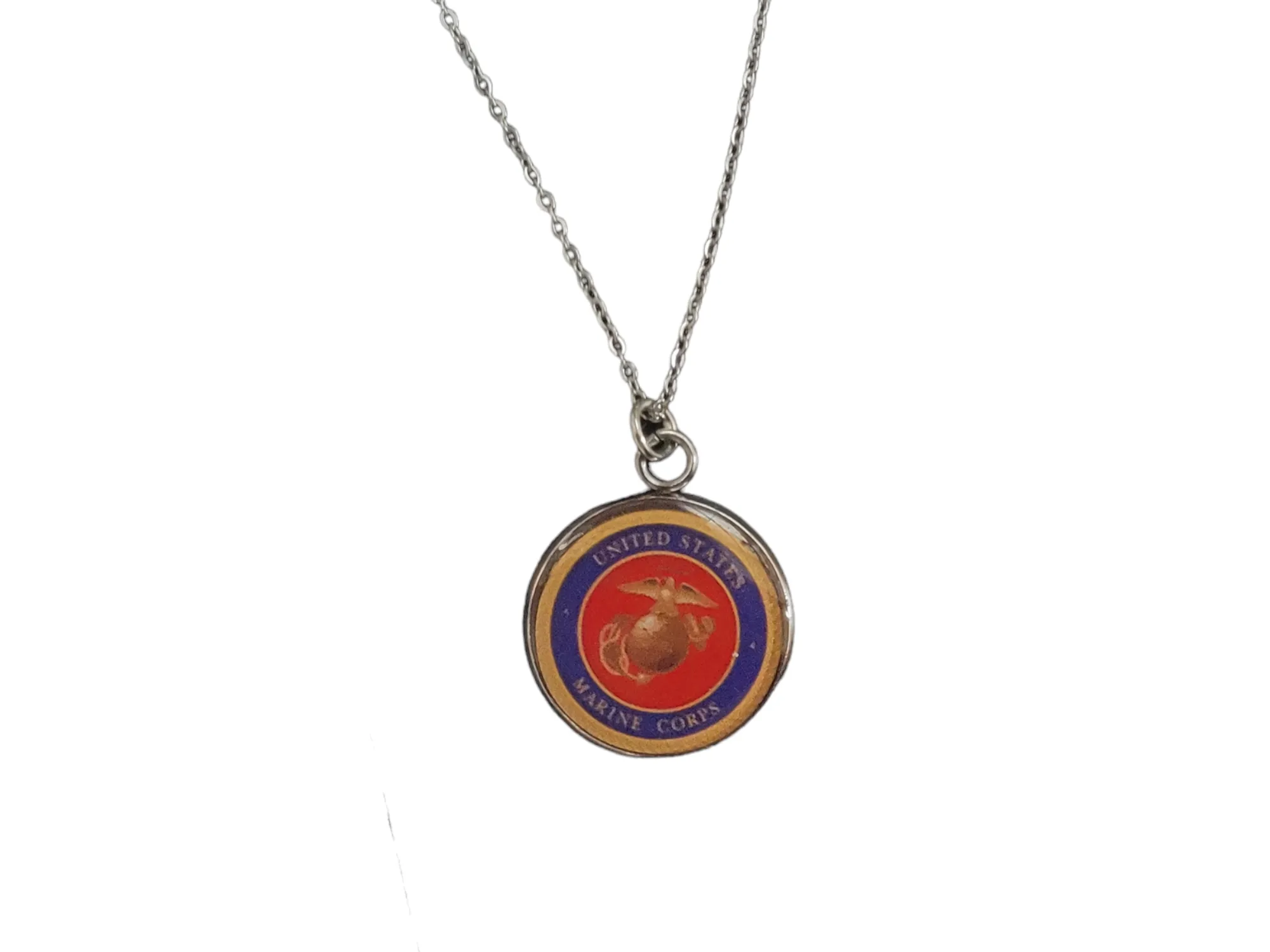 Marine Corp Pendant Necklace