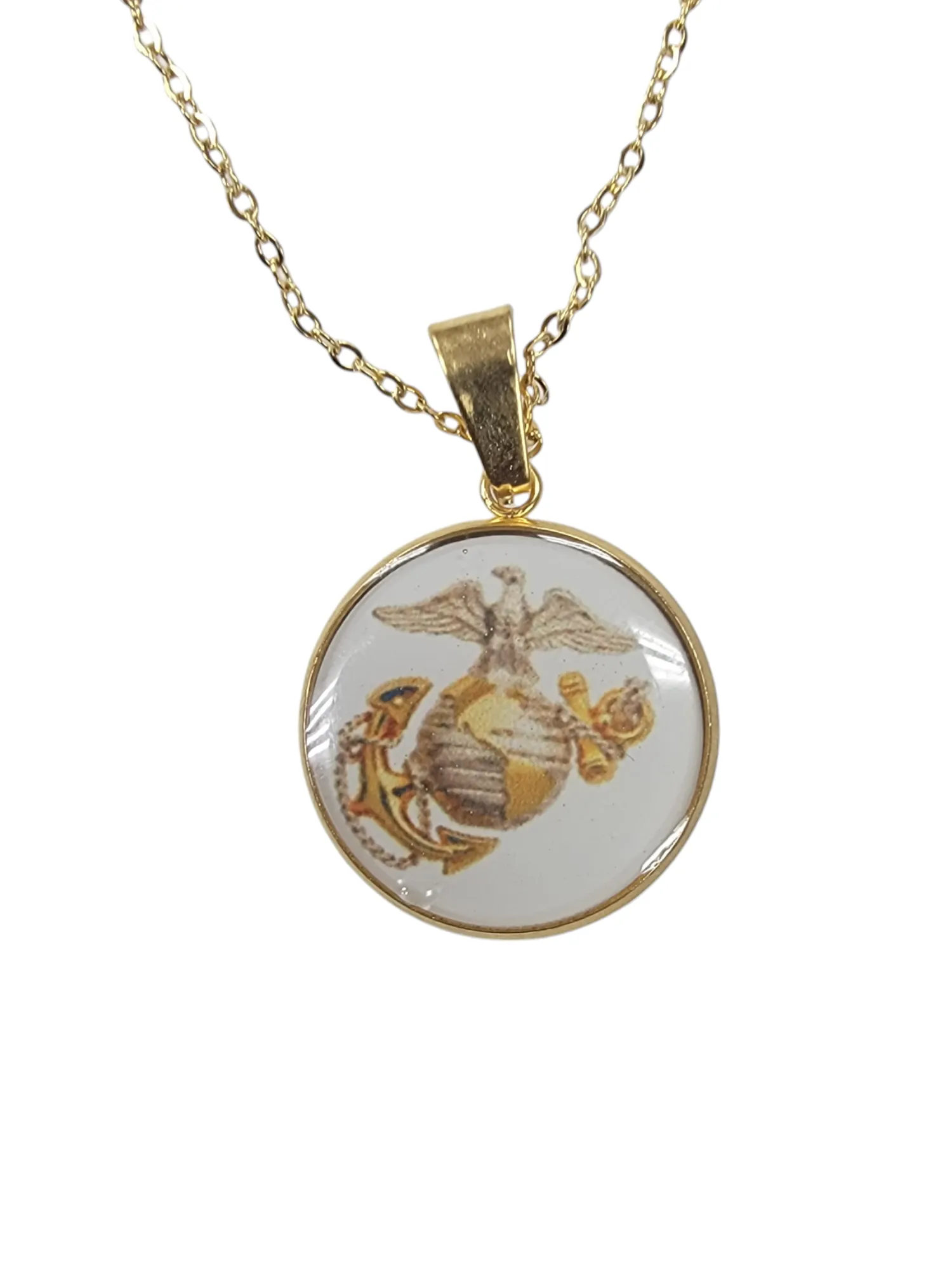 Marine Corp Pendant Necklace