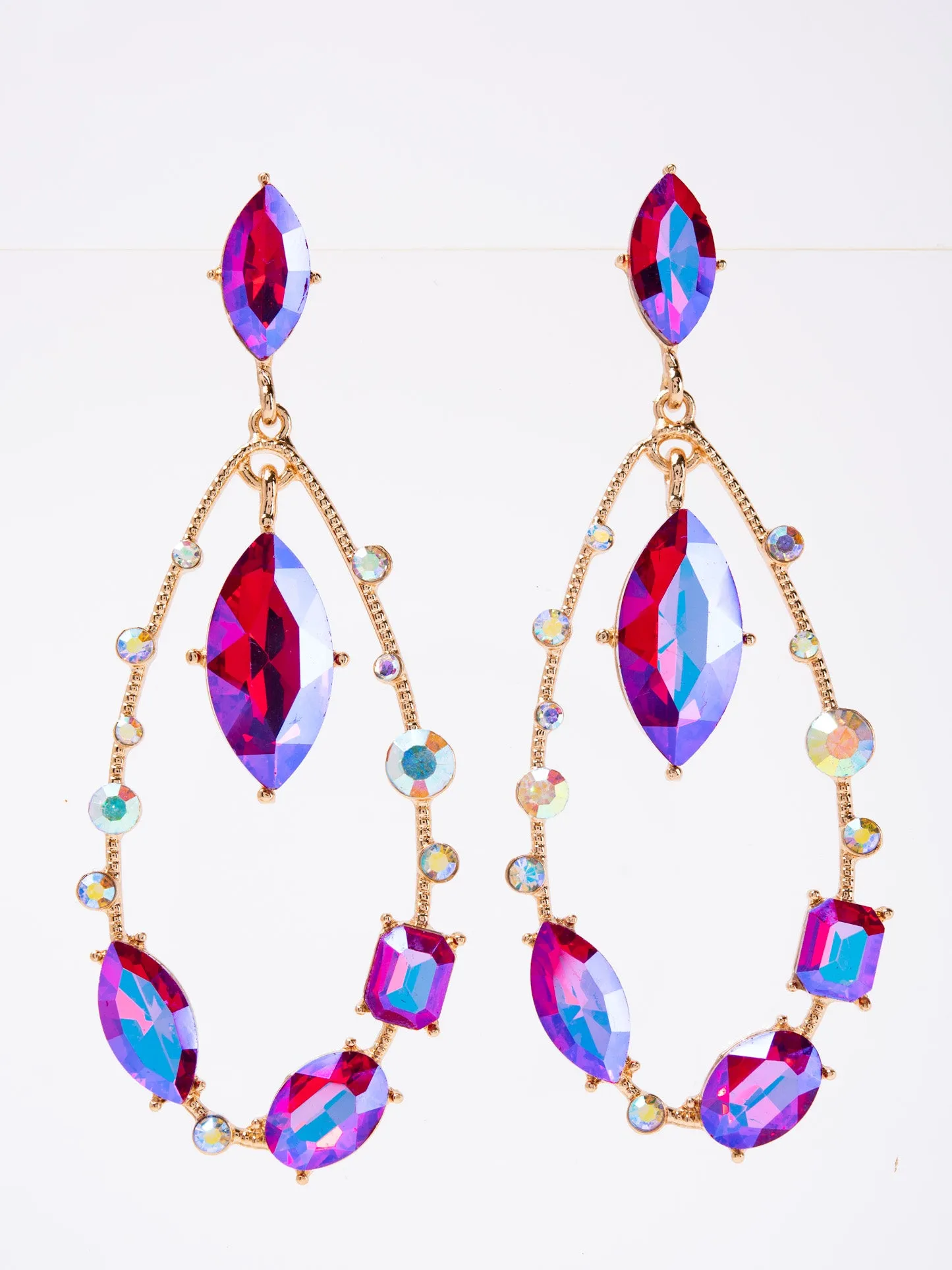 Olivia Statement Dangle Drop Earrings