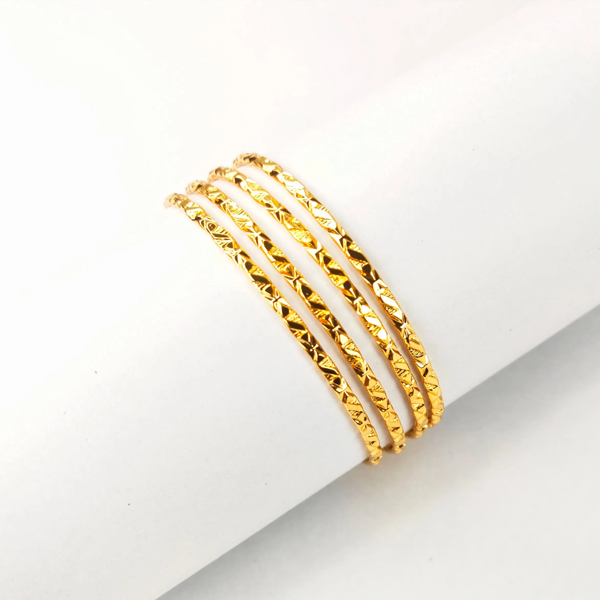 One Gram Gold Plated Bangles For Daily Use By Asp Fashion Jewellery