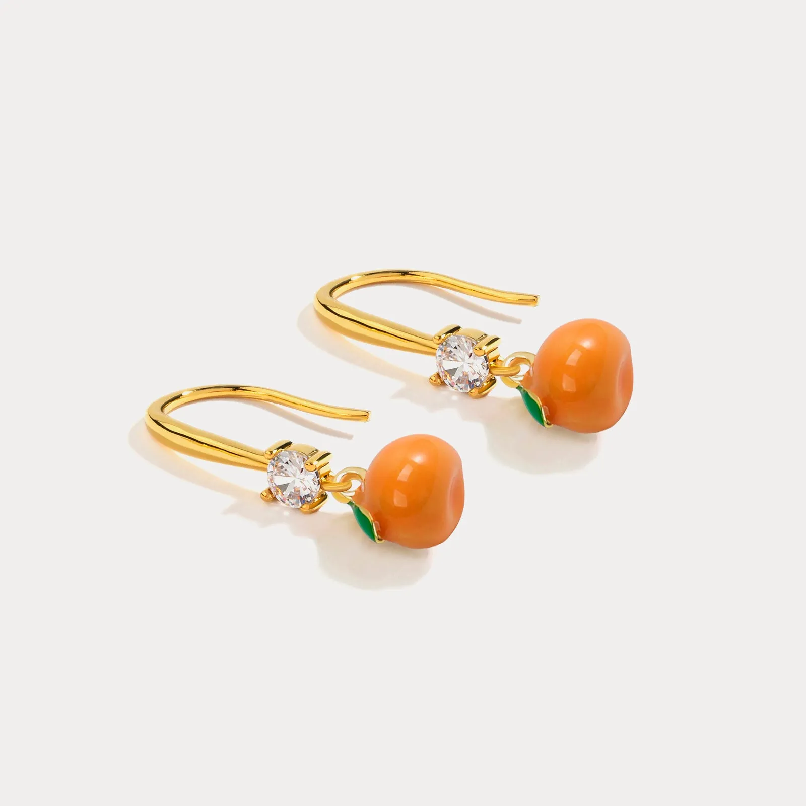 Orange Earrings