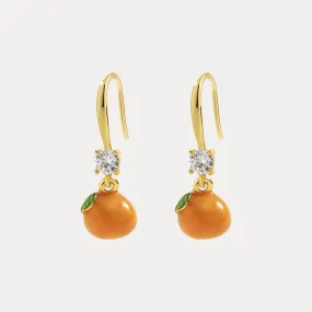 Orange Earrings