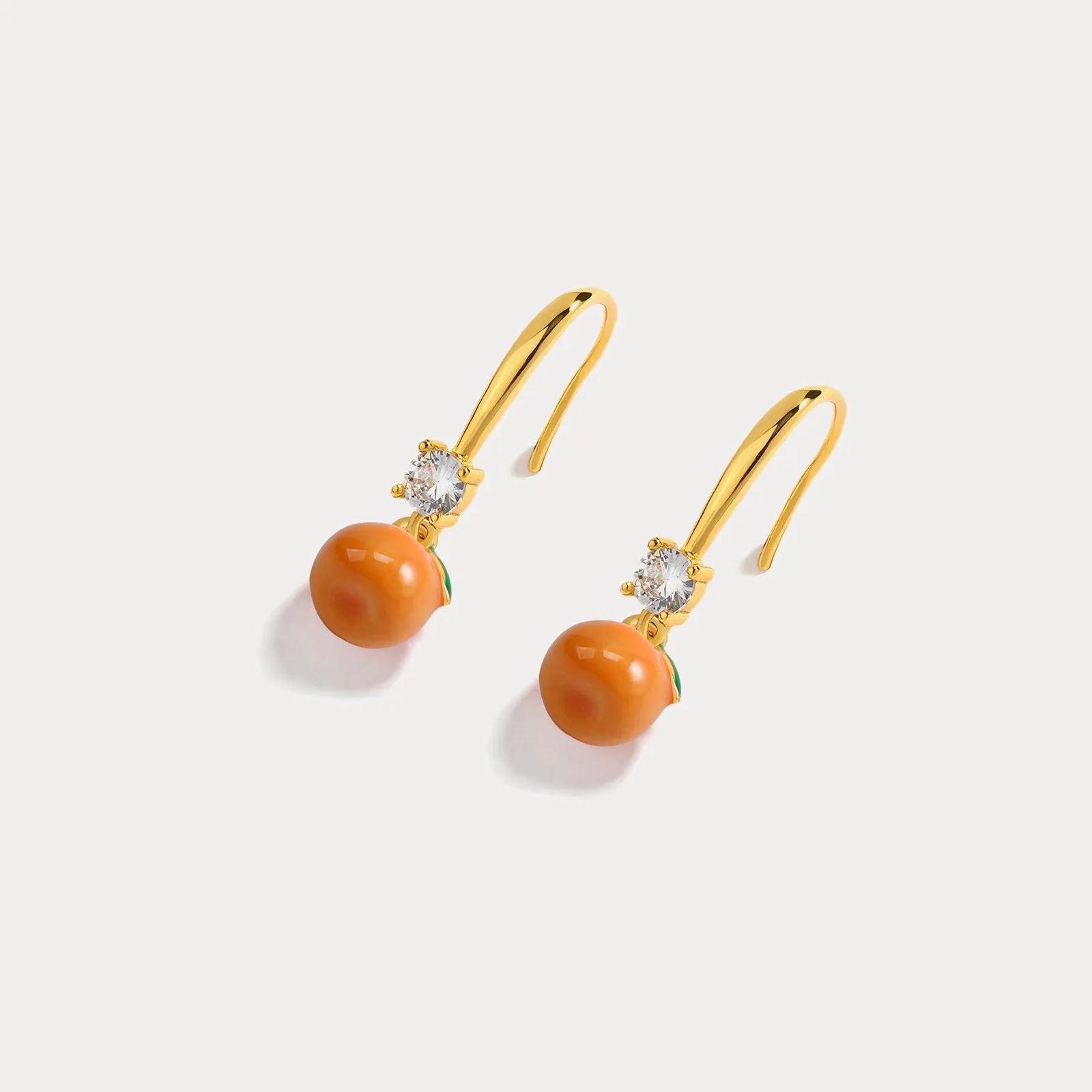 Orange Earrings