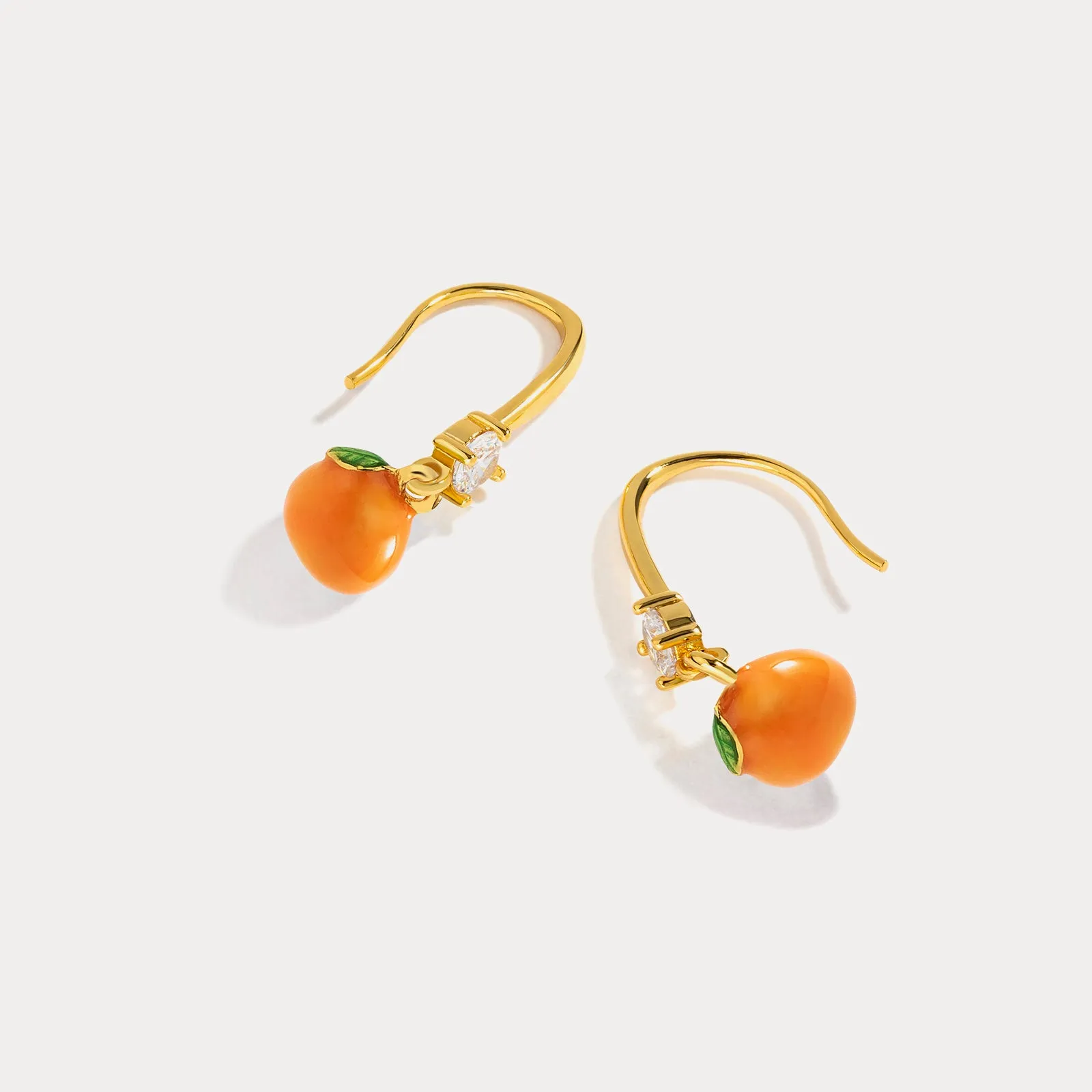 Orange Earrings