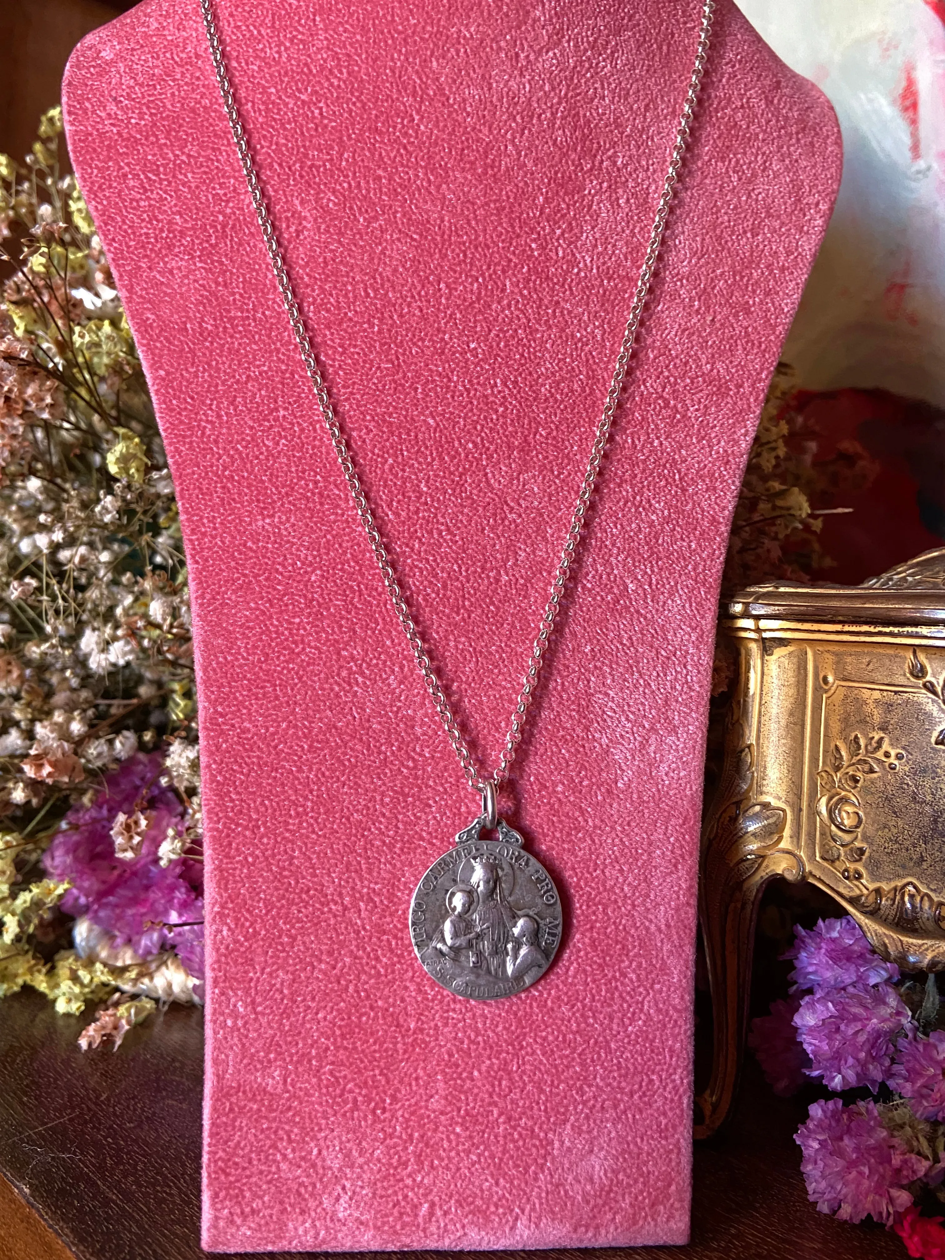 Our Lady of Mount Carmel Medal Pendant