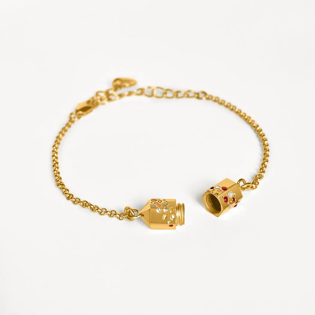 Polygon Bracelet - Gold