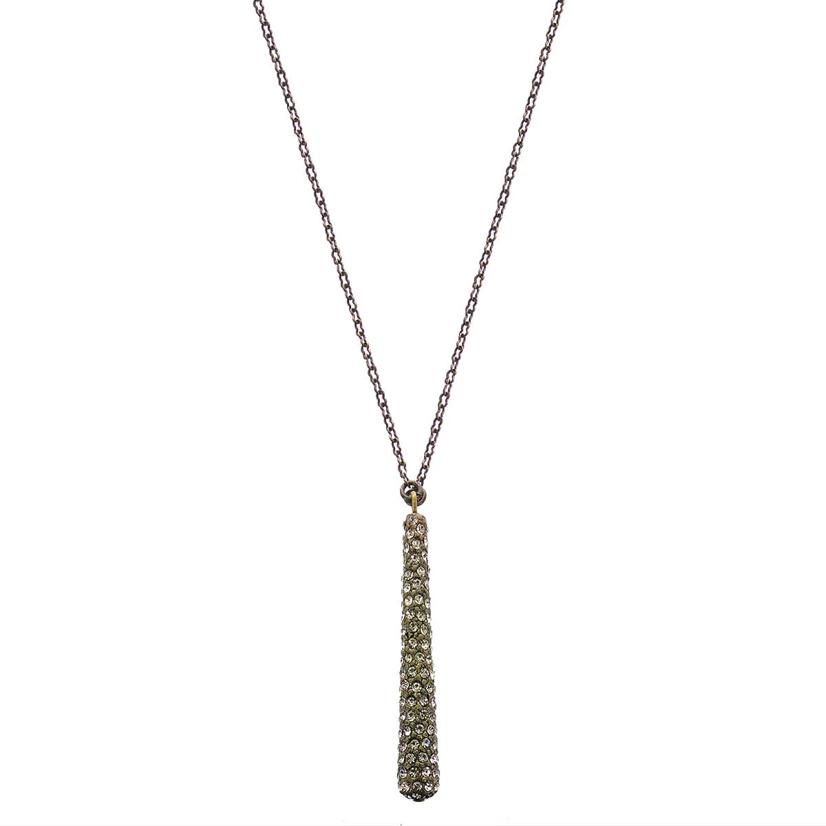 Rebel Designs Black Diamond Tapered Pestle Necklace