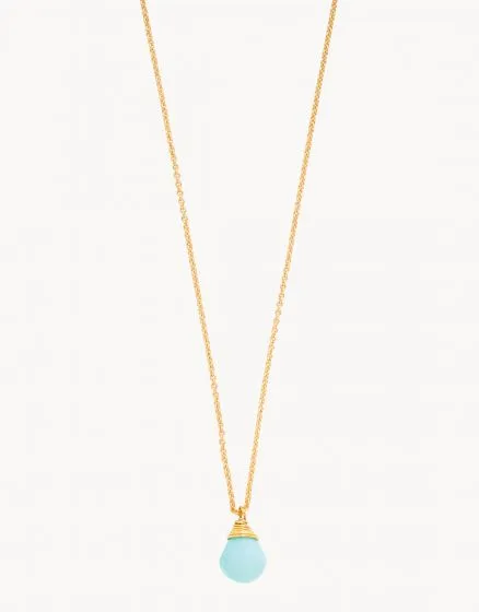 Relax Crystal Drop Necklace