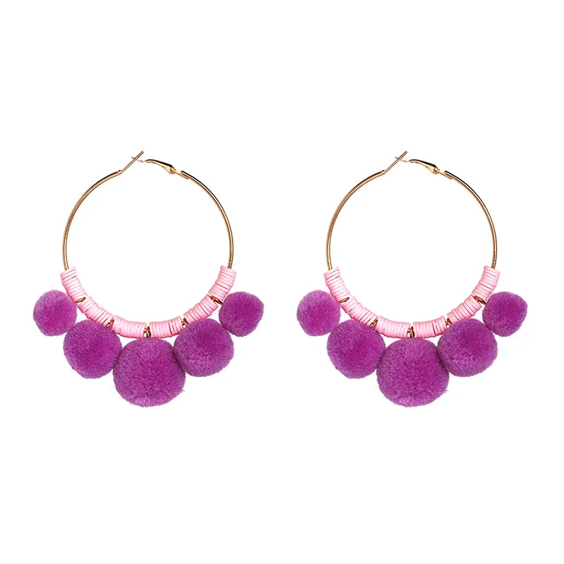 Reva Pom Pom Earrings