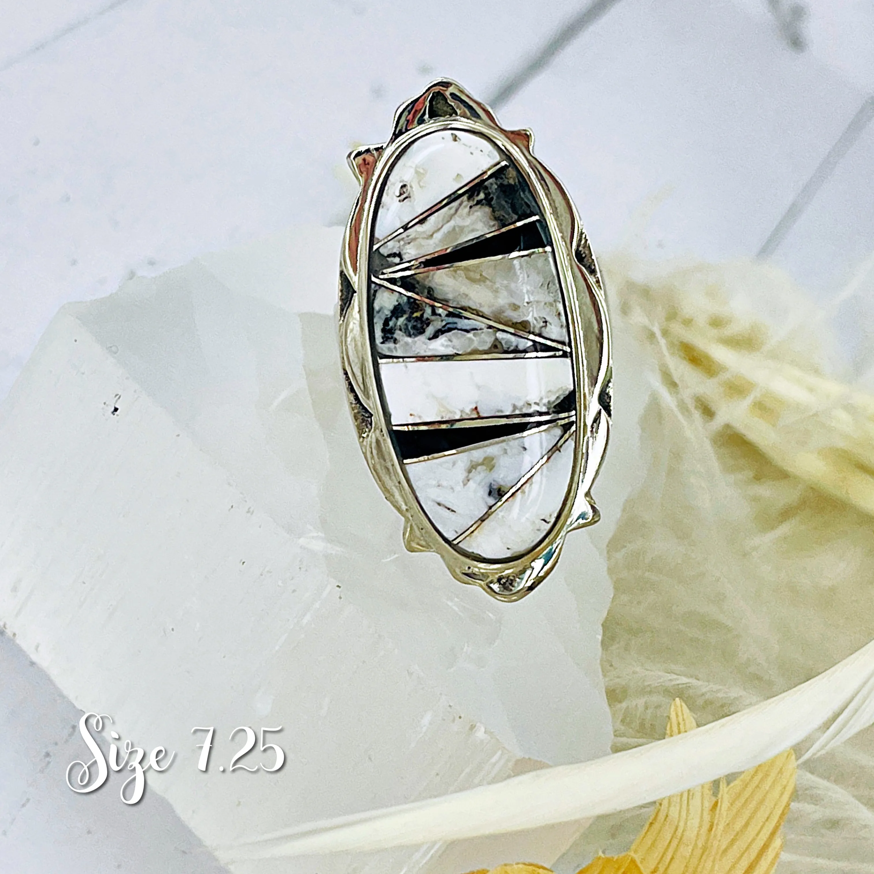 Scarlett {White Buffalo} Ring