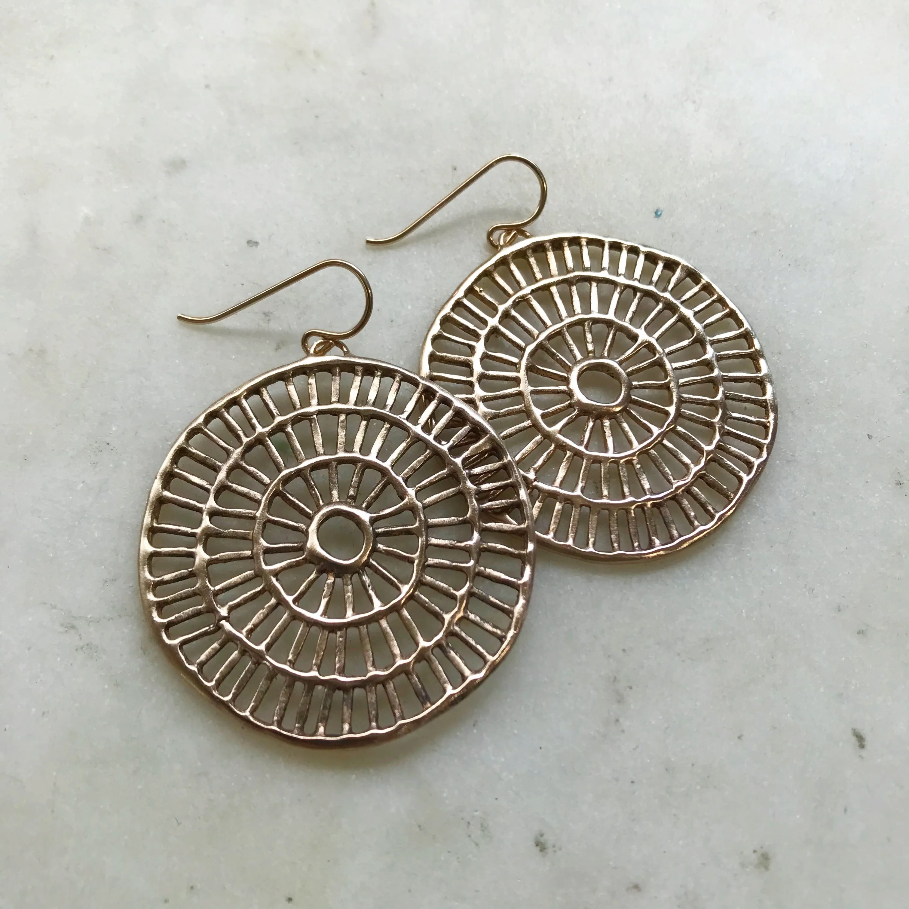 SHIMMERING SUN EARRINGS