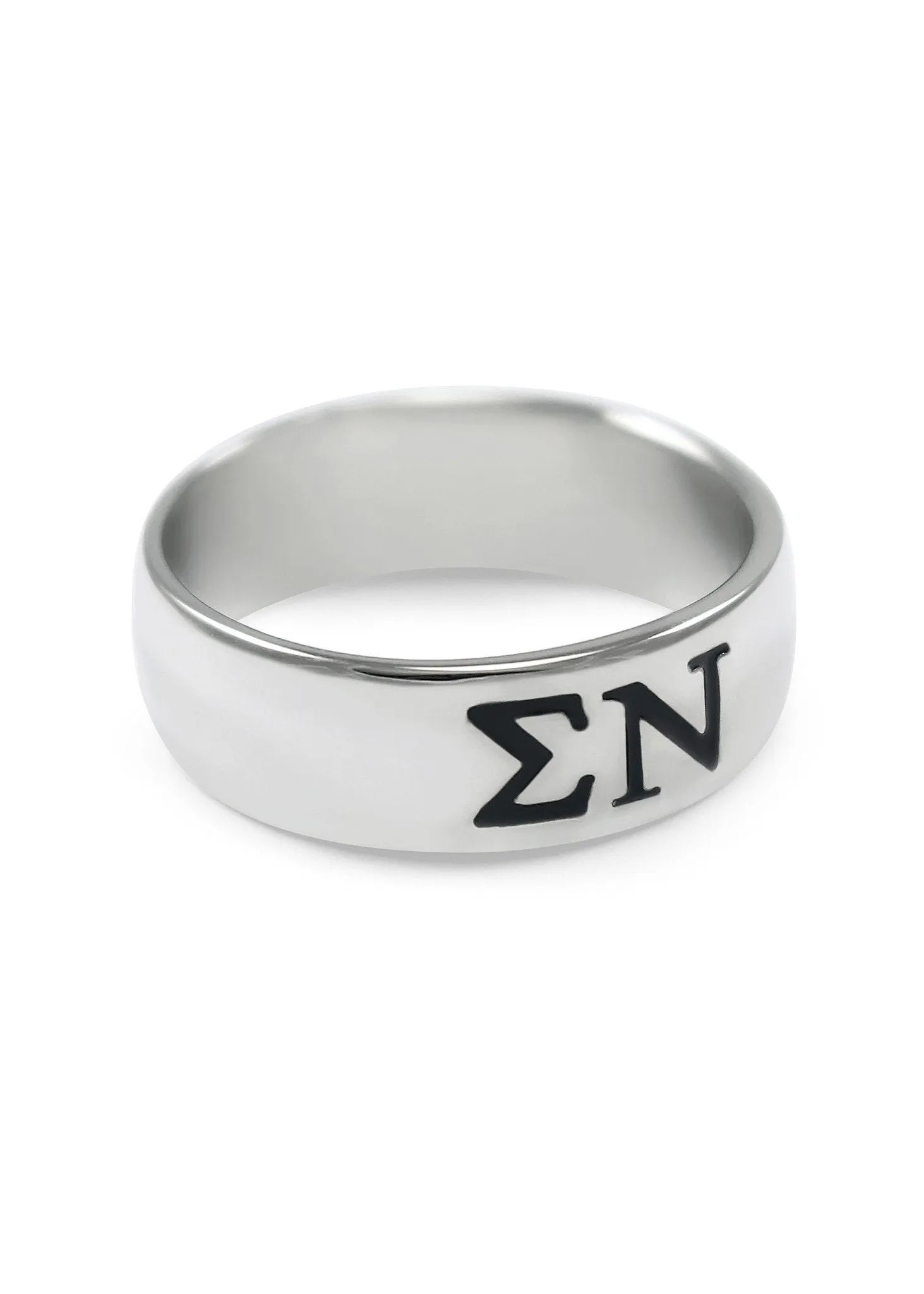 Sigma Nu Sterling Silver Ring