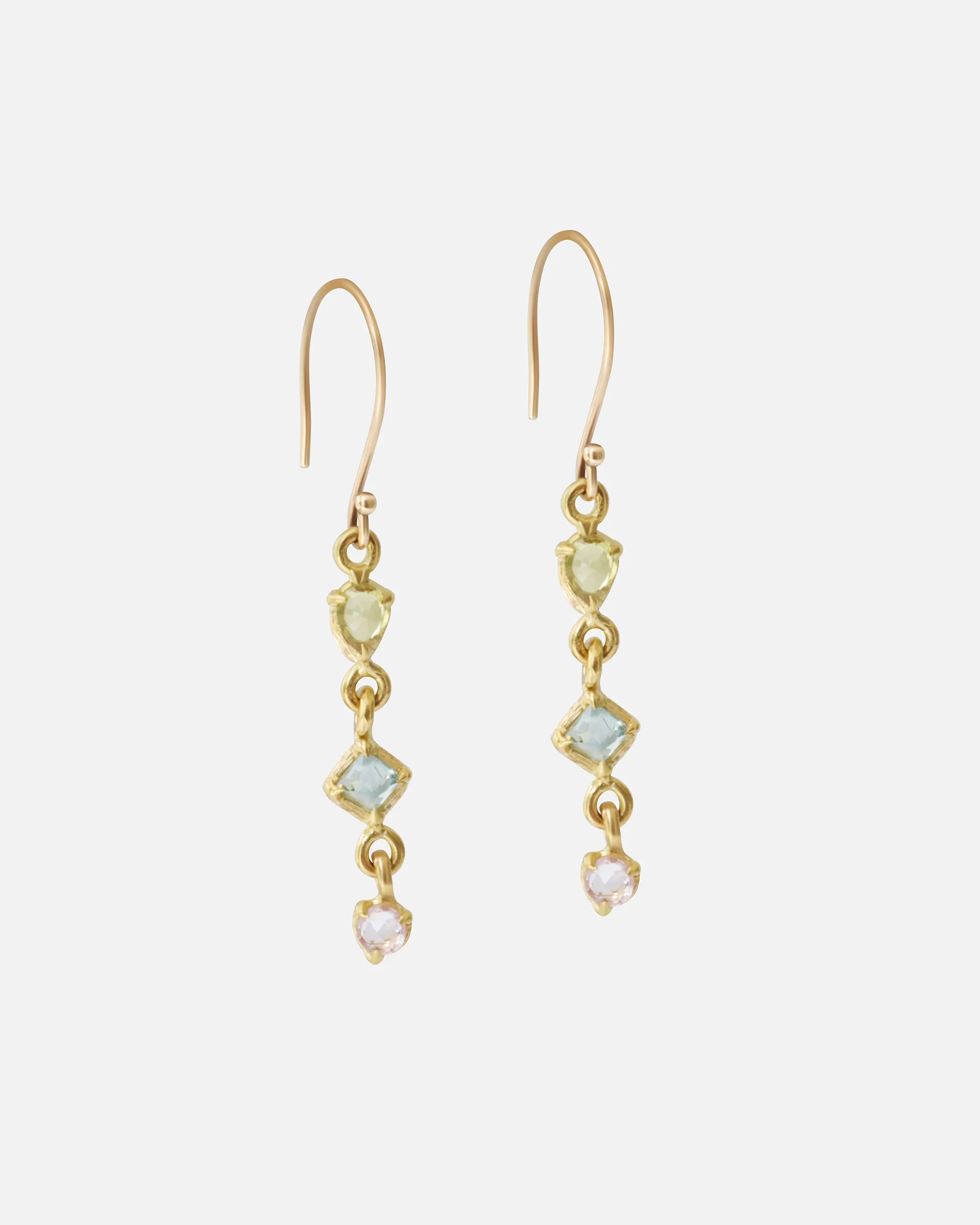 Silk / Pastel Drop Earrings